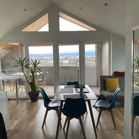 Appart' Terrasse Vue Exceptionnelle 1Er Etage Montbéliard Eksteriør bilde