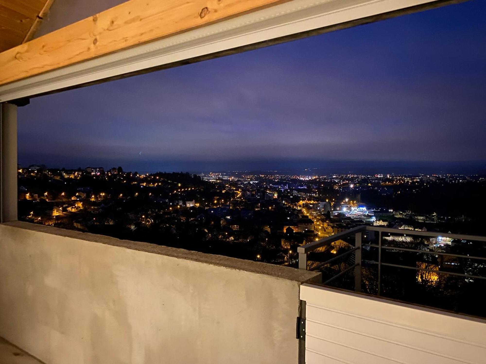 Appart' Terrasse Vue Exceptionnelle 1Er Etage Montbéliard Eksteriør bilde